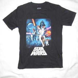 A New Hope Poster T-Shirt | Star Wars | Adult, Men's | Movies, ANH New M & L